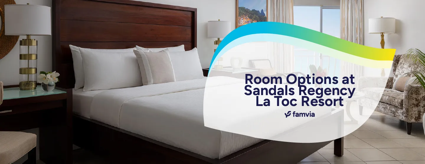 Room Options at Sandals Regency La Toc Resort