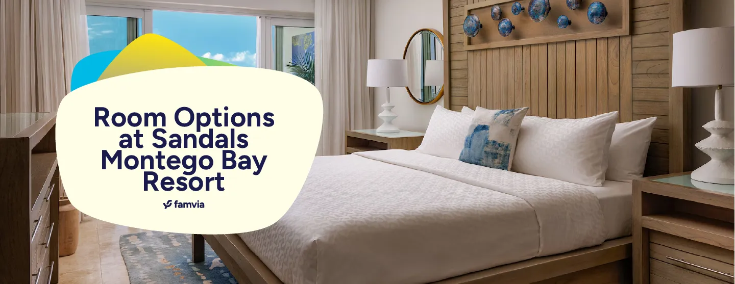 Room Options at Sandals Montego Bay Resort