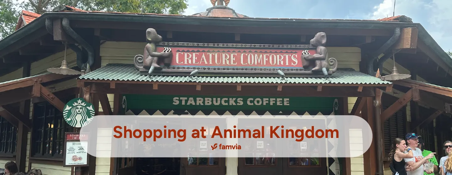 Shopping at Animal Kingdom