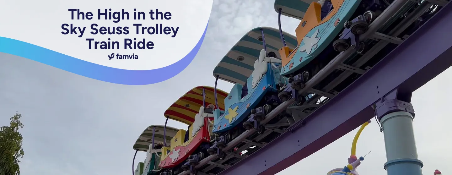 The High in the Sky Seuss Trolley Train Ride