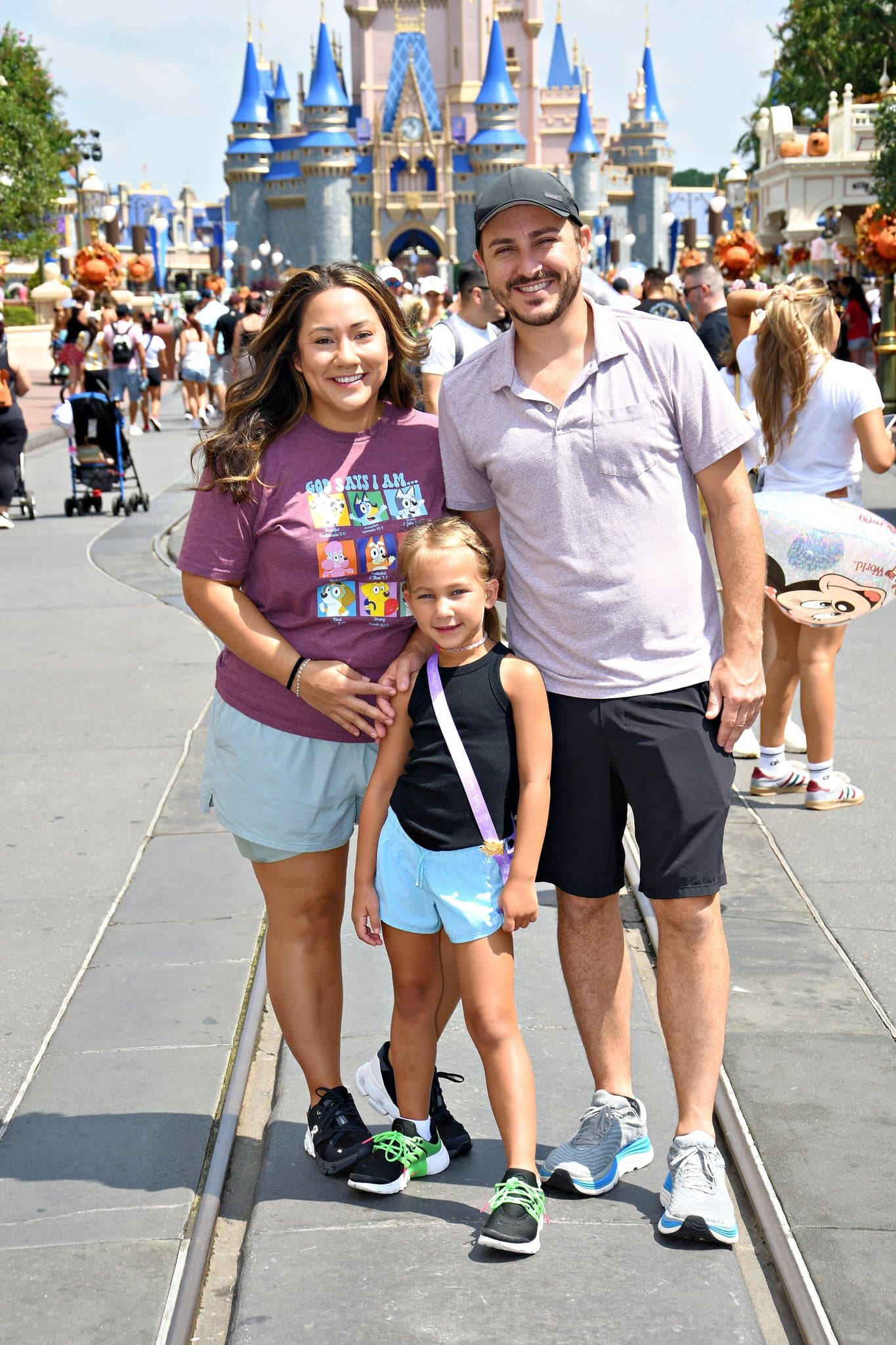 Family enjoying vacation together