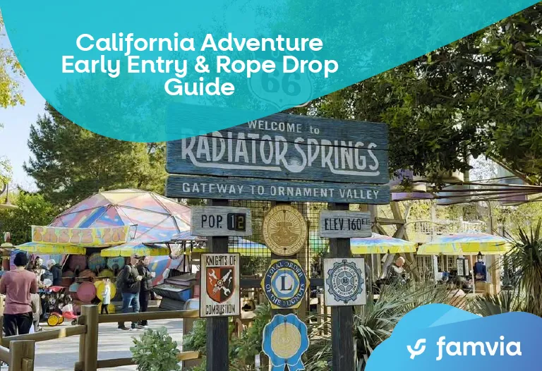 California Adventure Early Entry & Rope Drop Guide