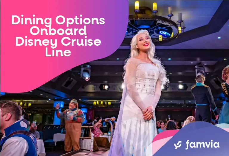 Dining Options Onboard Disney Cruise Line