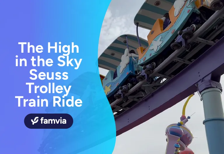 The High in the Sky Seuss Trolley Train Ride